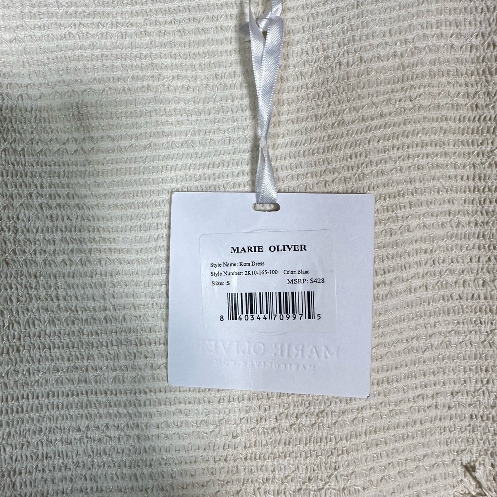 MARIE OLIVER Kora Smocked Pique Maxi Dress - Picture 12 of 15